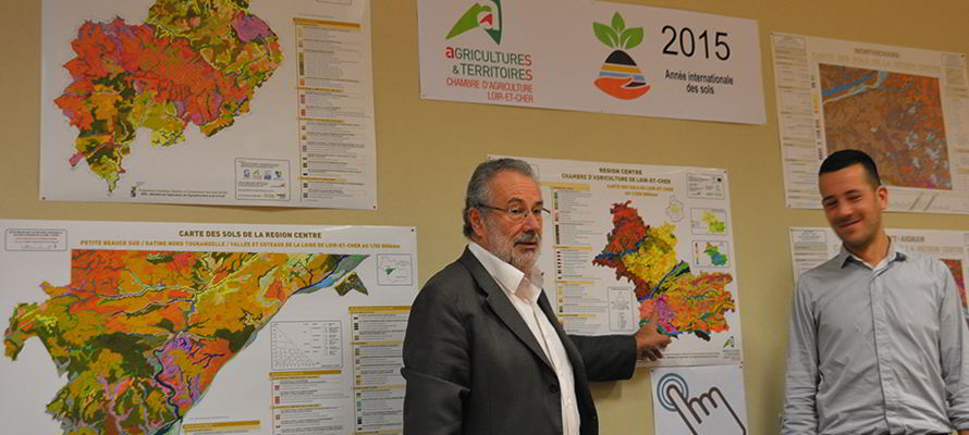 carte sol loir et cher