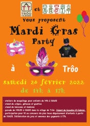 affiche mardi gras troo