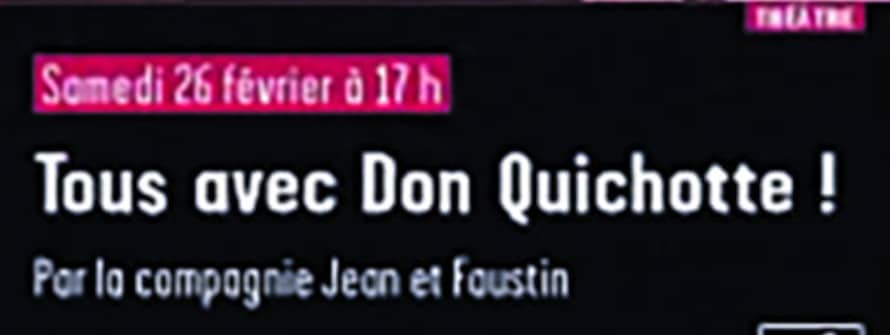 festillesime tous avec don quichotte banniere