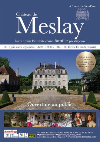 affiche chateau de meslay 330