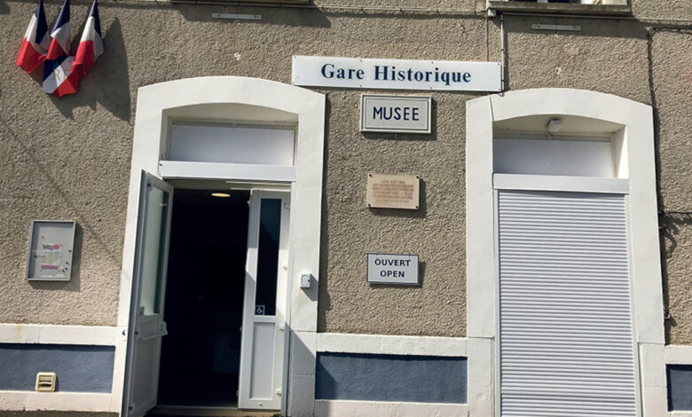 le musee de la gare hitorique a ouvert le 15 mai avant