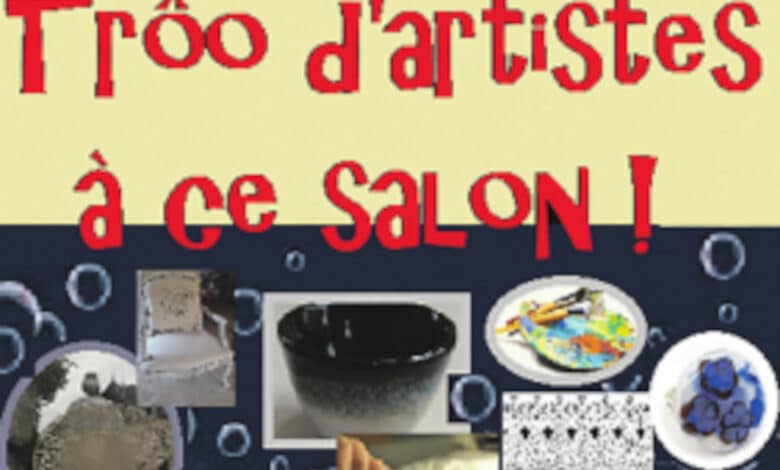 affiche salon troglo avant