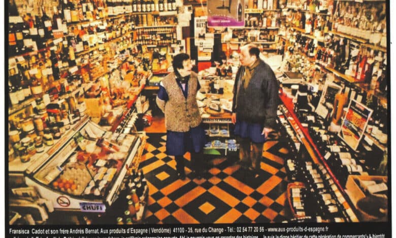 aux produits espagne carte postale nostalgique avant