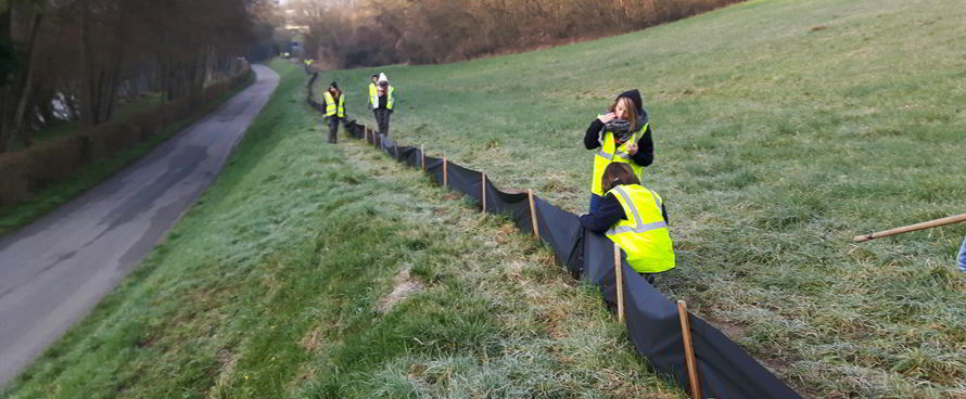 Barrier amphibiens courtiras