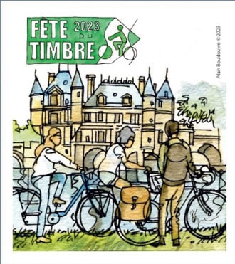 Carte 2023 fete du timbre 330