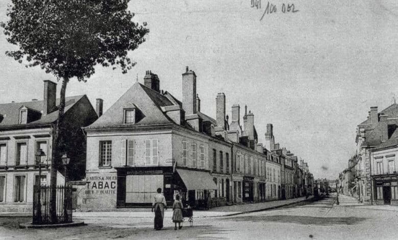 Carte postale vendome avant