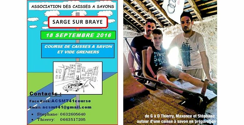 Course caisses a savon