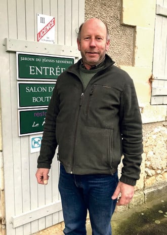 Guillaume Henrion est a la tete des Jardins de Sasnieres ©JMV avant