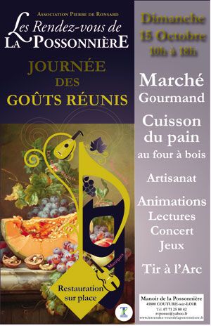 Association Pierre de Ronsard ; manoir de la Possonnière