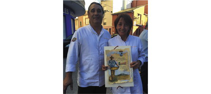 Nathalie et Jose paella