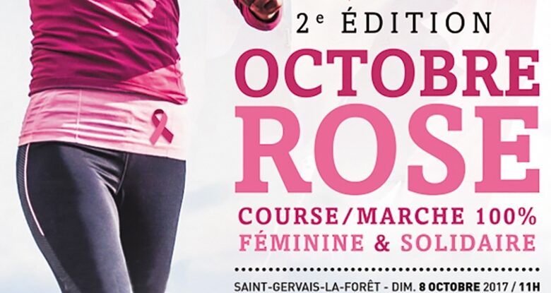 Octobre rose ; course rose