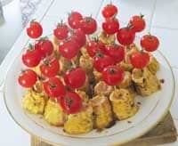 cannelés au jambon fumé