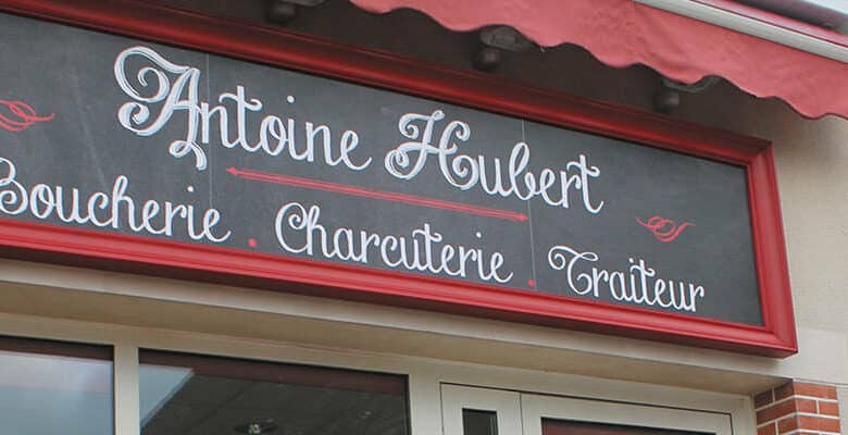 Antoine Hubert ; boucherie-charcuterie ; Saint-Amand-Longpré