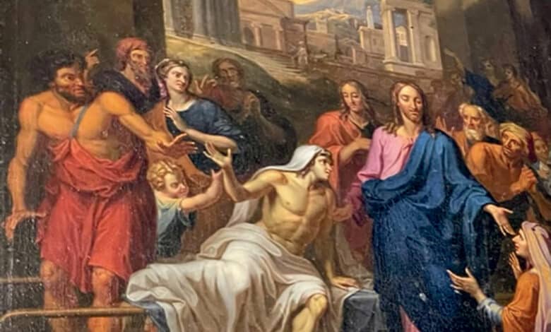 Tableau de la trinite avant