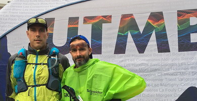 Mont Blanc lors de l’Ultra Trail ; UTMB
