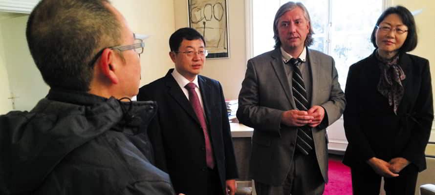 accueil delegation chinoise