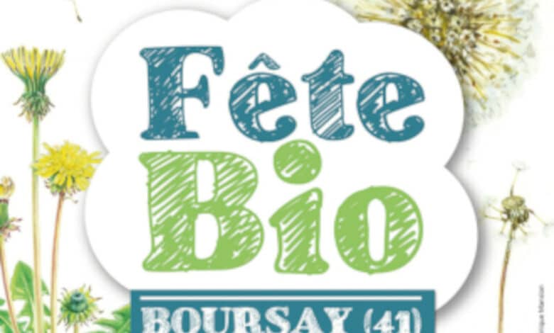 affiche fete bio 2022 pissenlit avant