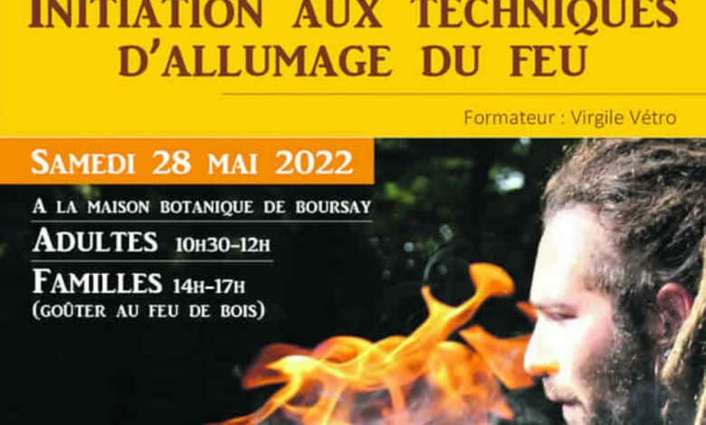affiche stage allumage du feu avant