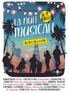 affiche la nuit musicale vendome