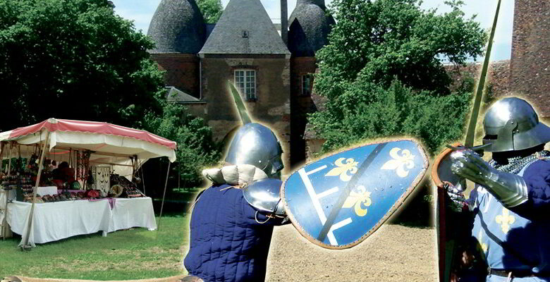 Commanderie d’Arville ; Commanderie ; marché médiéval : Arville