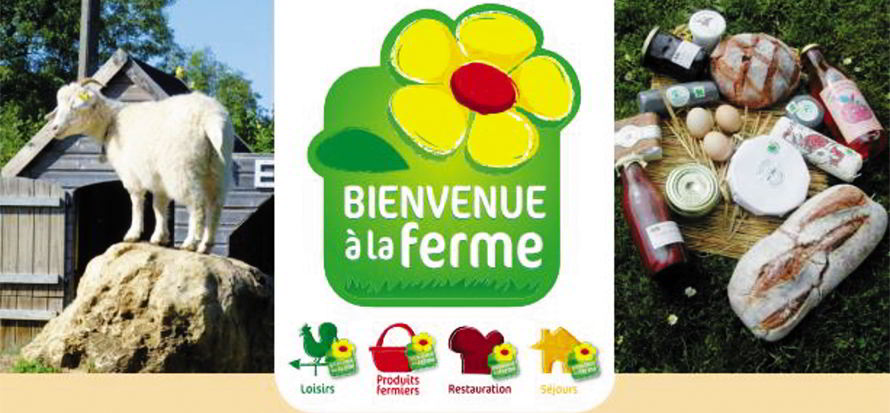 bienvenue a la ferme bandeau