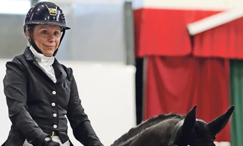 chrystelle et son cheval avant