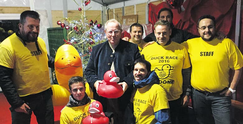duck race ; course de canards