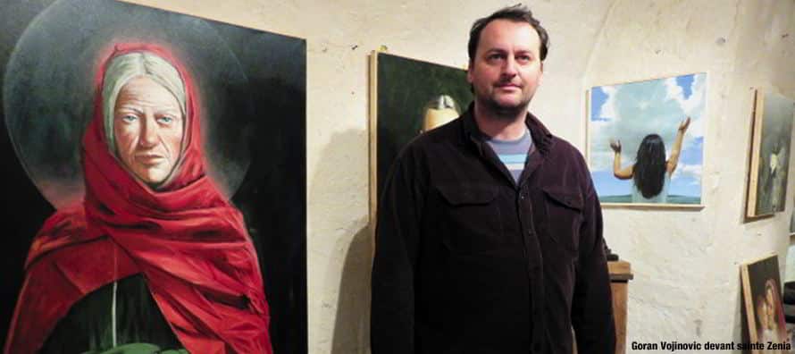 expo goran vojinovic devant ste Zenia