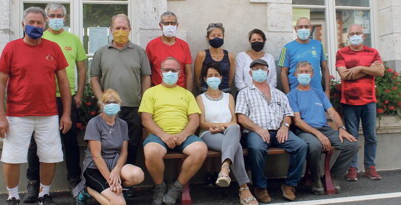 groupe de stagiaires en balisage