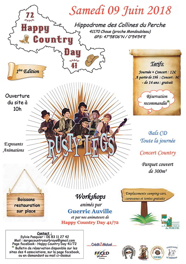 Rusty Legs ; danse country ; country