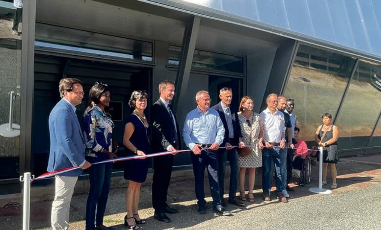 inauguration de la renovation du gymnase 1