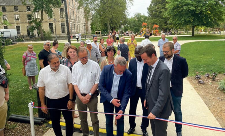 inauguration parc ronsard 1
