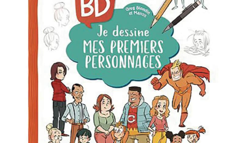 je dessine mes premiers personnages avant