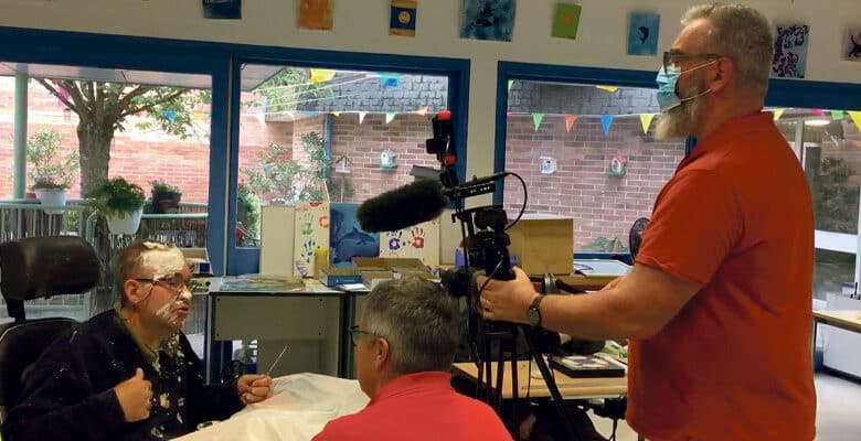 lors du tournage a lhospitalet