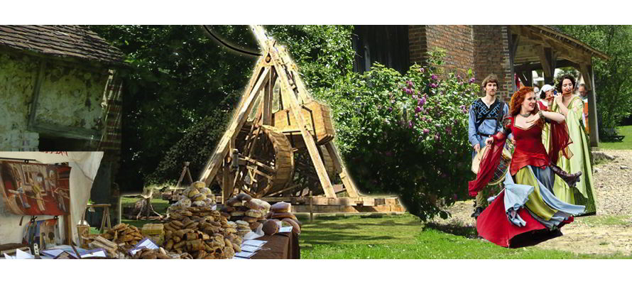 marche medieval arville mai 16