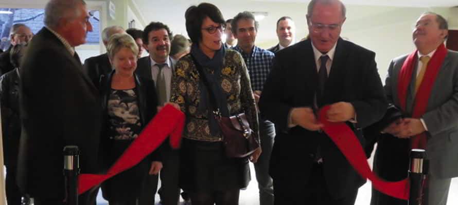 montoire Hospitalet coupage de ruban petit vendomois