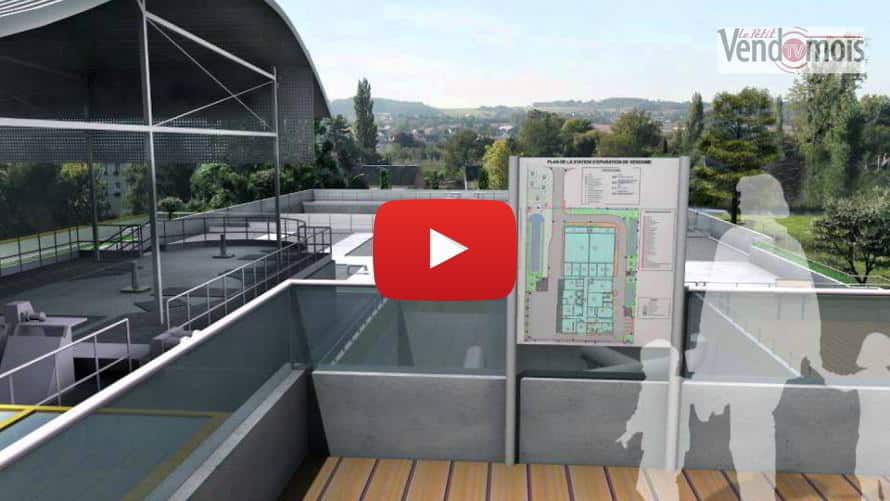 nouvelle station epuration vendome video