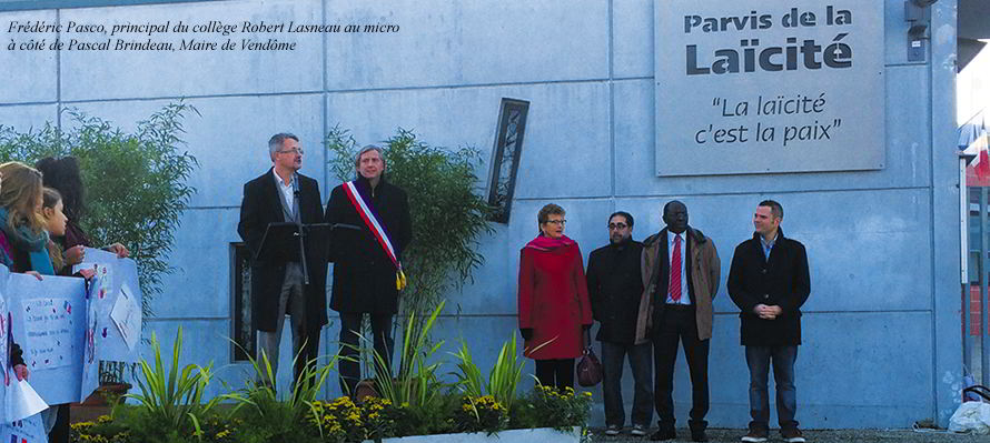 parvis de la laicite