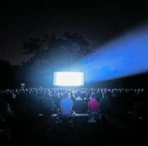 photo dexemple cine plein air