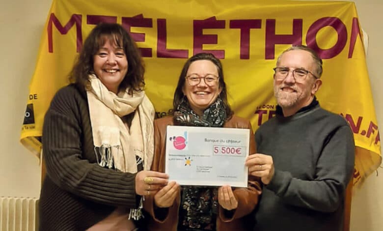 remise cheque telethon avant