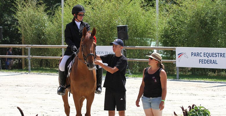Solène Pinvidic ; para-dressage ; Naveil Equitation