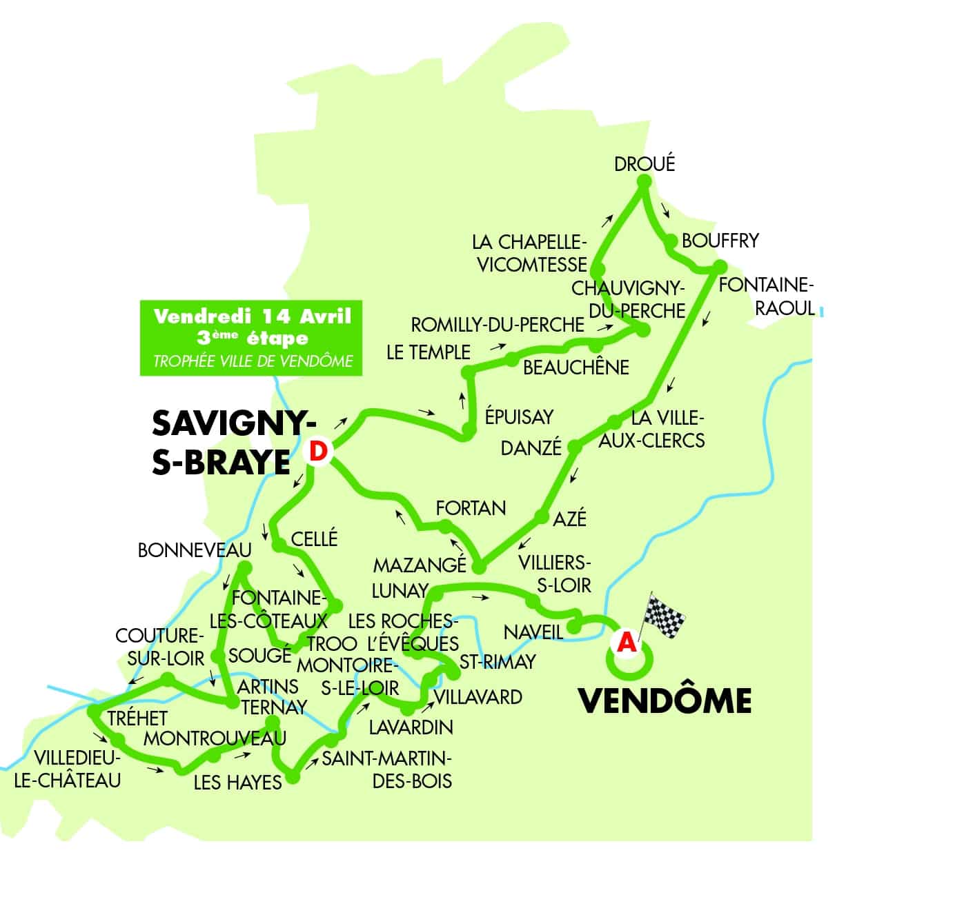 Tour du Loir et Cher