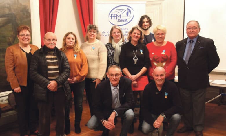 une partie des medailles avant