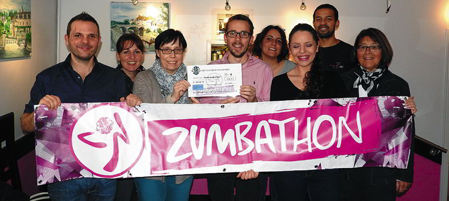 zumbathon remise cheque